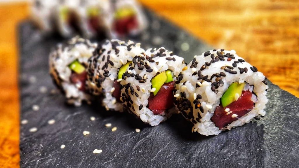 Sushi de atún rojo Golosía